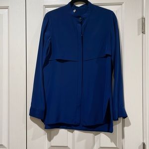 Blue Vince silk shirt Small